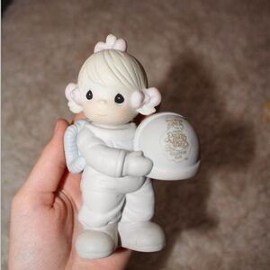 Precious Moments Astronaut Girl Doll - White and Pink